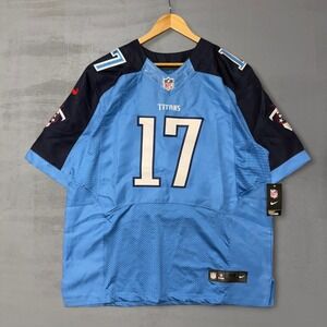 NEW Stitched NFL Tennessee Titans Ryan Tannehill 17 Nike On Field Jersey Size 48